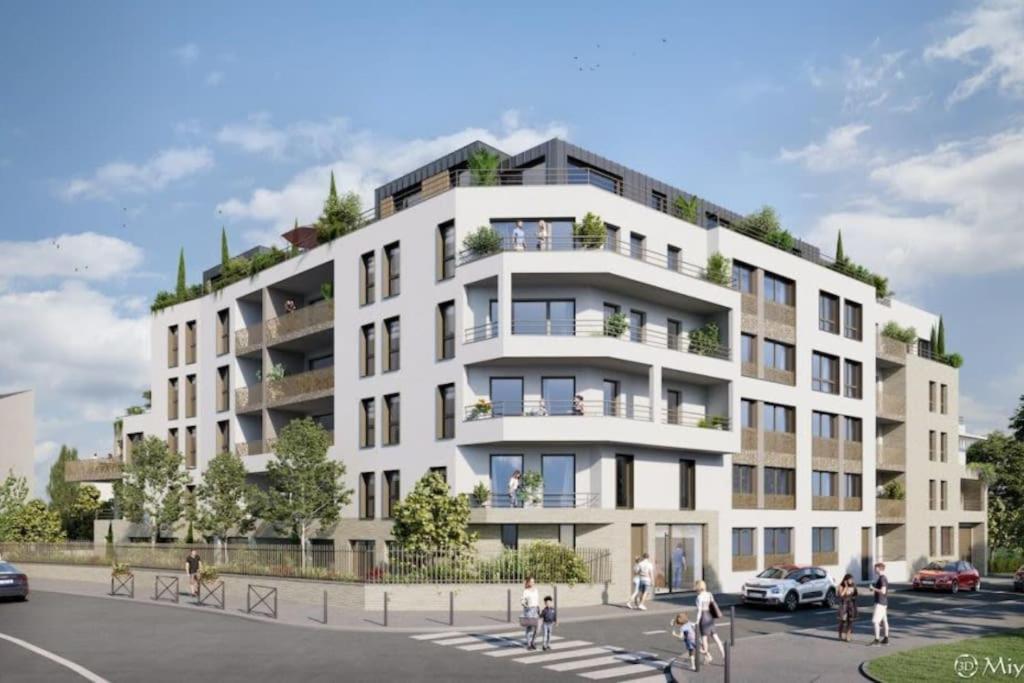 Charme Citadin Lägenhet Villemomble Exteriör bild